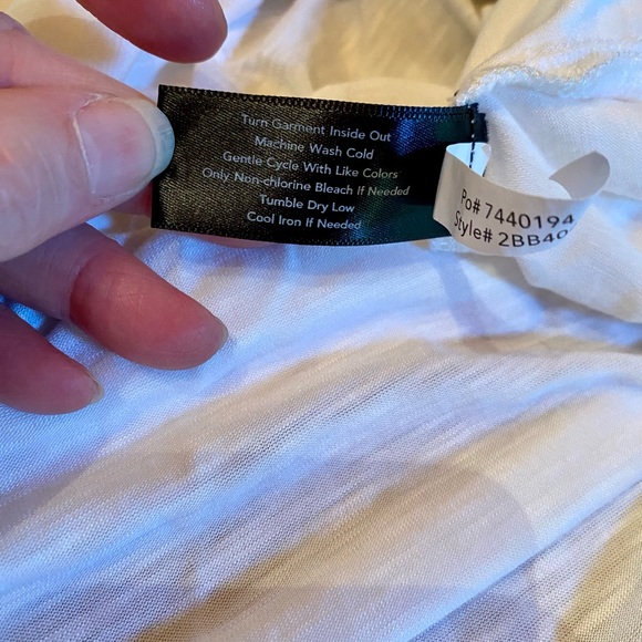 ⚜️Boston Proper “I dont sweat I sparkle” Tee⚜️ NWOT - Picture 8 of 11